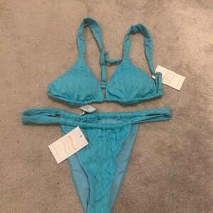 Dippin' Daisy's Blue Bikini Set
